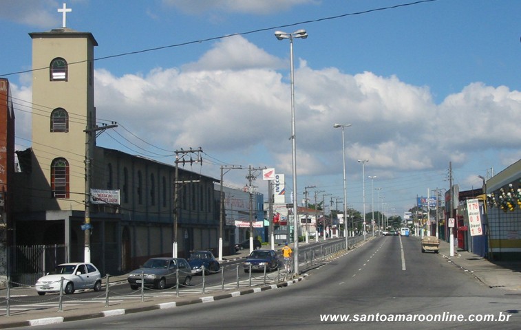 Av. Robert Kennedy, vista do Largo do Socorro