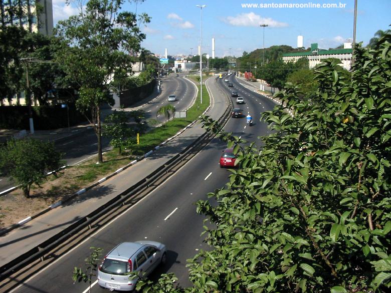 Marginal Pinheiros, altura da ponte do Socorro